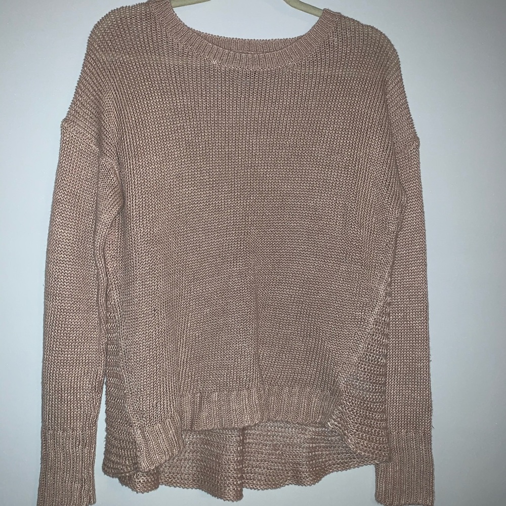 Tan J. Crew Sweater Size Small
